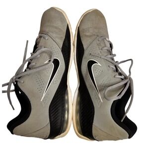 Nike Air Max Running Shoes Athletic Sneakers Gray Black Mens Size 10.5